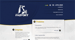 Desktop Screenshot of fazfort.com.br