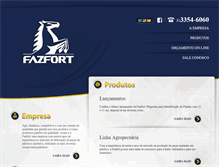 Tablet Screenshot of fazfort.com.br